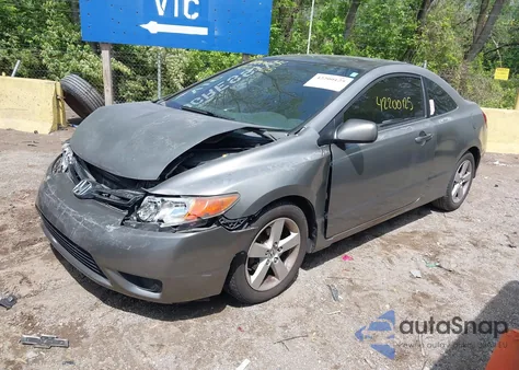 2007 Honda Civic Ex из США, поврежденный, VIN 2HGFG12827H578557